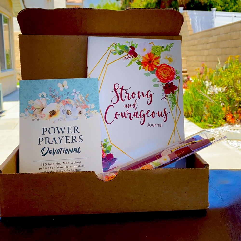 Devotional Book, Journal, Bookmark and Pen Set